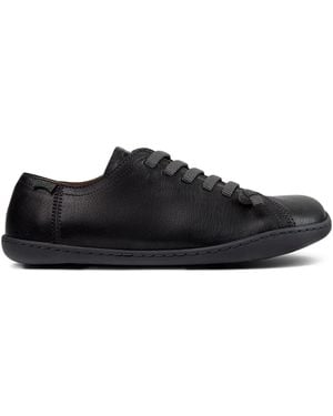 Camper Peu Leather Trainers - Black