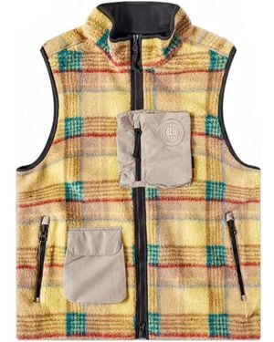 Canada Goose Legion Check Fleece Vest - Metallic