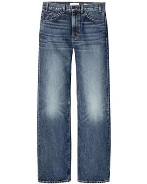 Nili Lotan Mitchell Relaxed Jeans - Blue
