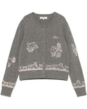 Sea Edin Cardigan - Gray