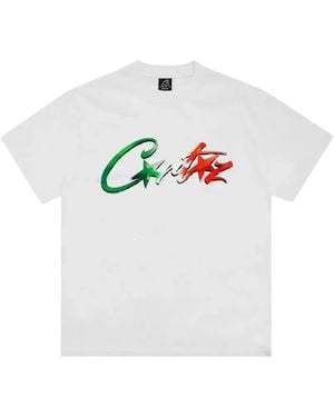 corteiz Camiseta Con Detalle Del Logo - Blanco