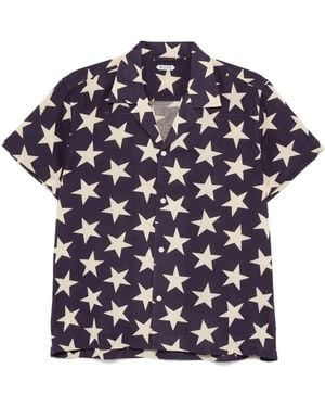 Bode Starry Shirt - Blue