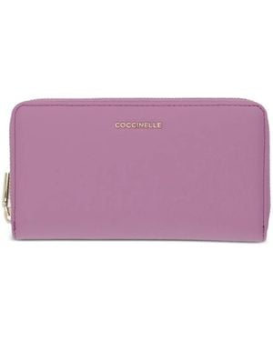 Coccinelle Zip Wallet - Purple
