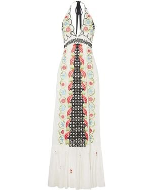 Temperley London Florentine Maxi Dress - White