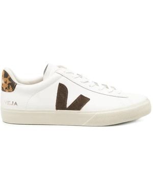 Veja Campo Sneakers Mit Animal-Print - Weiß