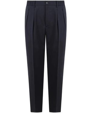 Tagliatore Gord Tailored Trousers - Blue