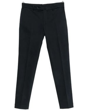 Incotex Slim-Fit Tailored Pants - Black