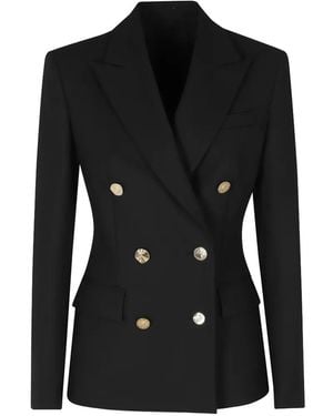 Dondup Double-Breasted Blazer - Black