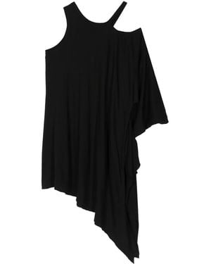 Yohji Yamamoto One-Shoulder Top - Black