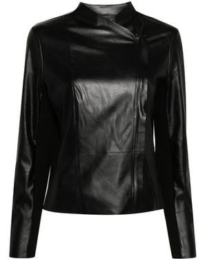 DKNY Panelled-Design Jacket - Black