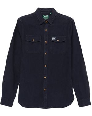 Superdry Corduroy Shirt - Blue