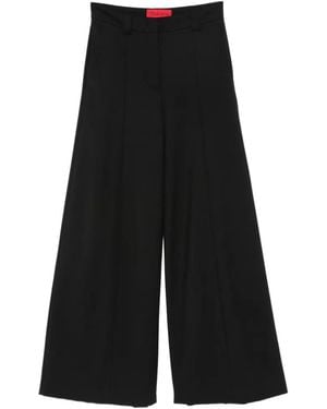 Thelatest Wide-Leg Tailored Trousers - Black