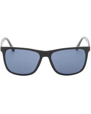 Calvin Klein Rectangle-Frame Sunglasses - Blue