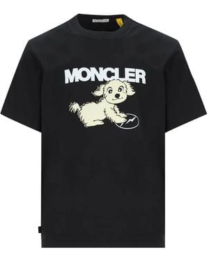 Moncler X Fragment Cotton T-Shirt - Black
