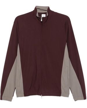 Eleventy Elasticated-Waist Track Jacket - Purple