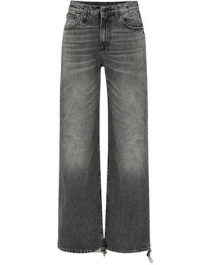 R13 D'Arcy Loose-Fit Jeans - Grey