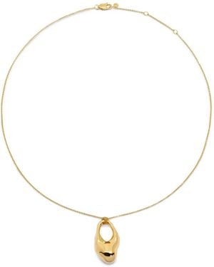 Monica Vinader Large Antica Necklace - White
