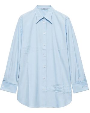 Prada Poplin Shirt - Blue
