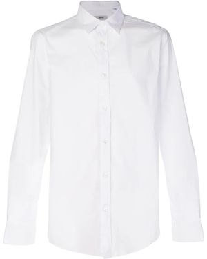 Grifoni Long-Sleeve Fitted Shirt - Bianco