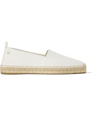 Ralph Lauren Logo-Plaque Espadrille - White