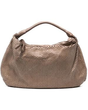 SOMMET Aura Petalino Shoulder Bag - Brown