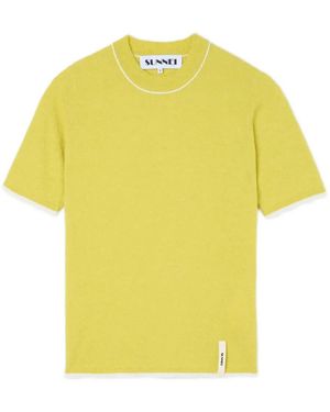 Sunnei T-Shirt - Giallo