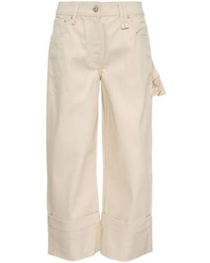 Simone Rocha Bow Straight Jeans - White