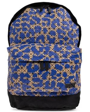 Issey Miyake Rugzak Met Geometrisch Patroon - Blauw