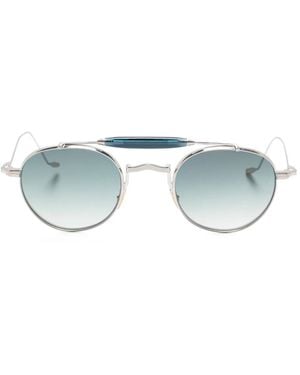 Jacques Marie Mage Dasan Round-Frame Sunglasses - Blue