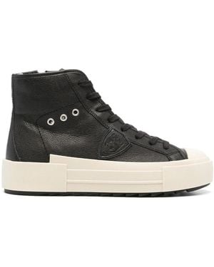 Philippe Model New Hybrid Mid スニーカー - ブラック