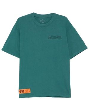 Edwin Spiral Sighs T-Shirt - Green