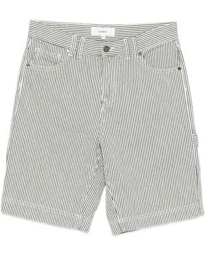 Ba&sh Short À Fines Rayures - Gris