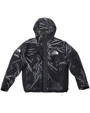 Supreme X The North Face Trompe L'Oeil Print Jacket - Blue