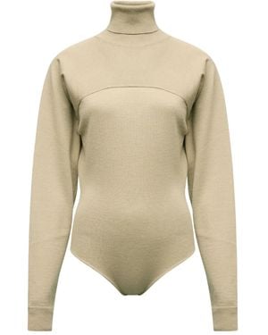 MM6 by Maison Martin Margiela Body Mit Rollkragen - Weiß