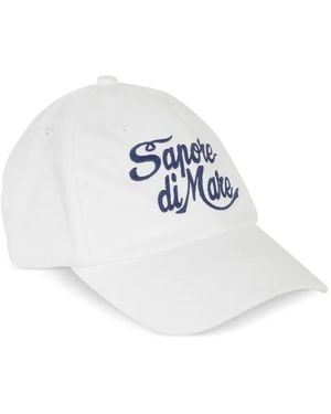 MC2 Saint Barth Sapore Di Mare Embroidered Baseball Cap - White