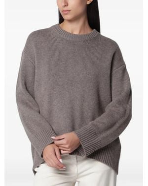 Lisa Yang Noor Cashmere Sweater - Gray