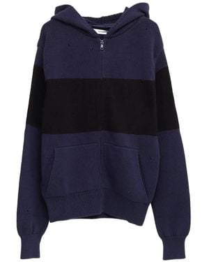 GIMAGUAS Capitan Striped Hoodie - Blue