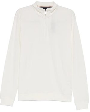 BOSS Logo-Patch Loungewear - White