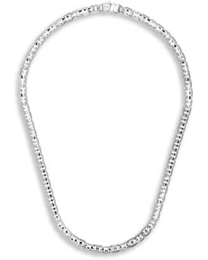 Desmo Dallas Flat-Chain Necklace - Metallic