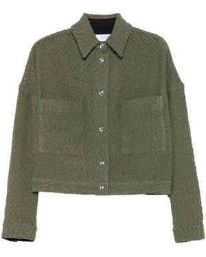 IRO Textured Pocket Jacket - Green
