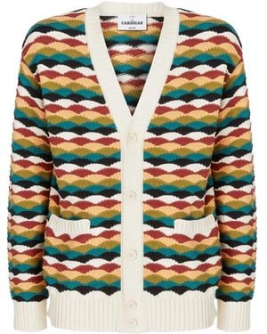 Missoni ベルテッド カーディガン - ホワイト