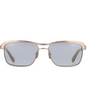 Yellows Plus Bernard Square-Frame Sunglasses - Grey