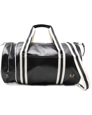 Fred Perry Logo-Detail Holdall - Black