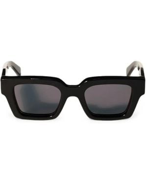 Off-White c/o Virgil Abloh Arrow-Detailed Sunglasses - Black