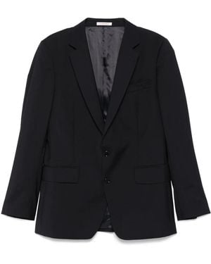 Fursac Blazer En Laine Vierge - Noir