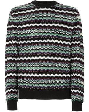 Missoni ジグザグパターン セーター - ブラック
