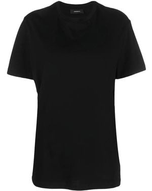 Wardrobe NYC Crew-Neck Cotton T-Shirt - Black