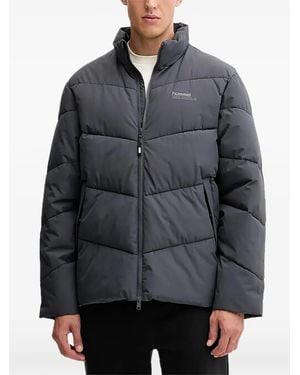 Hummel Padded Zip-Up Jacket - Gray