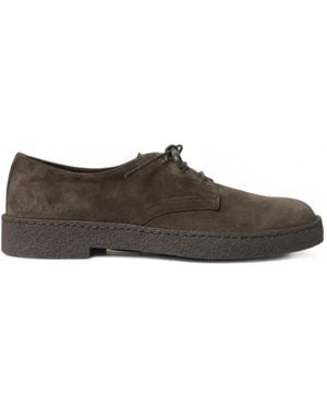 Common Projects Suede Derby Shoes - Grey