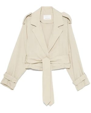 Frankie Shop Simona ジャケット - ナチュラル